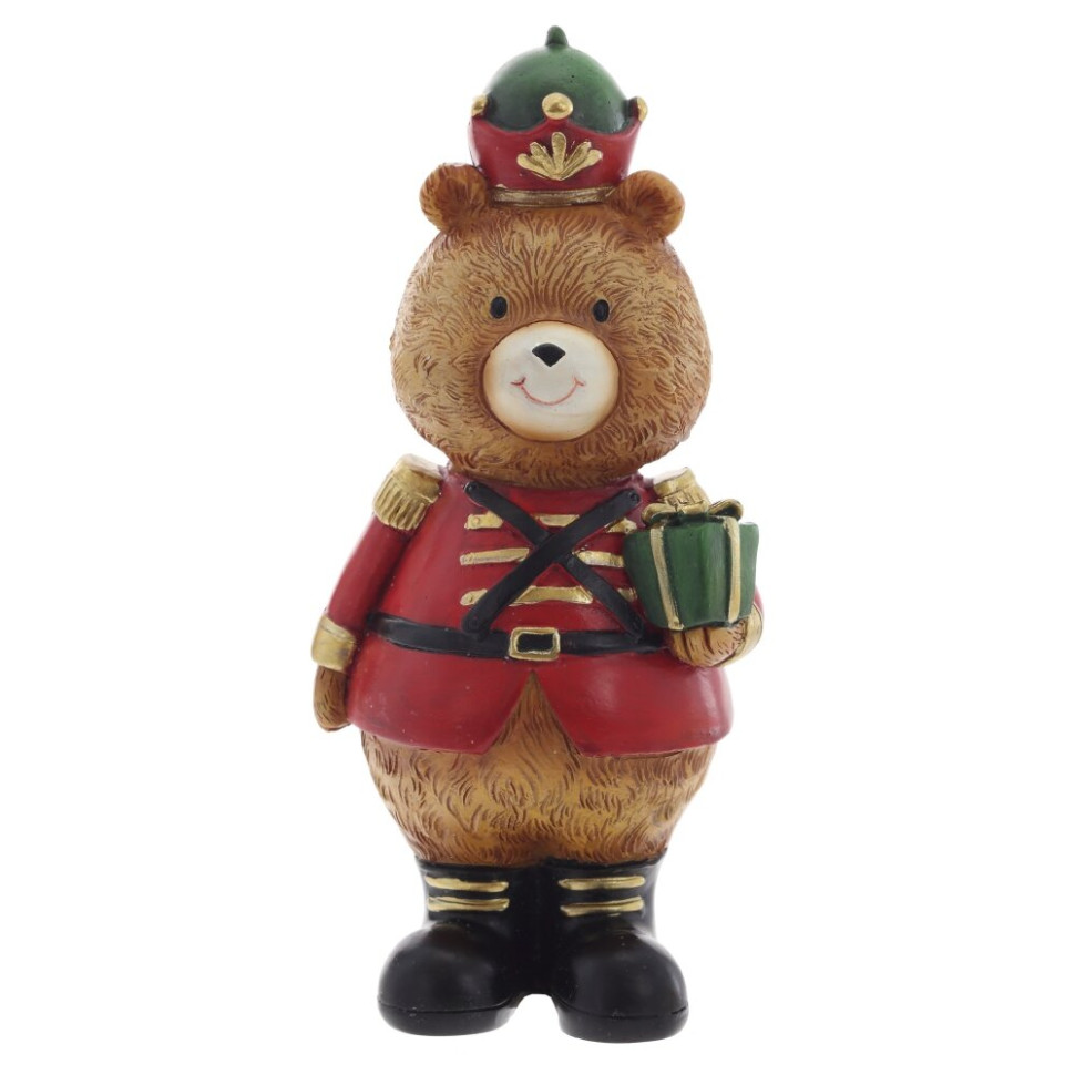 Фигурка декоративная "Медвежонок",  L6 W5,5 H13,5 см, 2в.