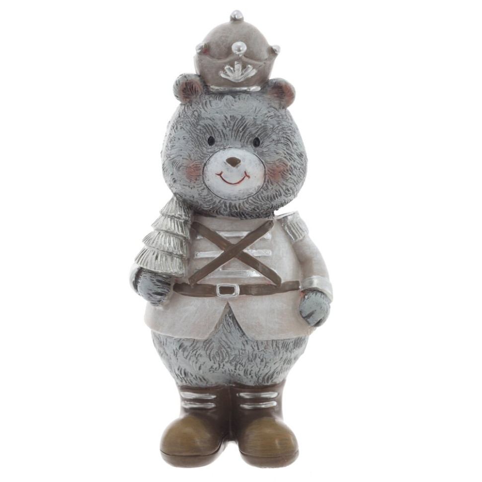 Фигурка декоративная "Медвежонок",  L6 W5,5 H13,5 см, 2в.