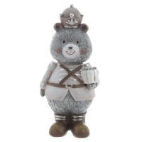 Фигурка декоративная "Медвежонок",  L6 W5,5 H13,5 см, 2в.