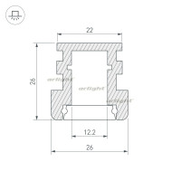 Профиль HR 012091 Arlight Профиль HR 012091 Arlight