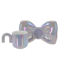 Кружка с блюдцем, 210 мл, L18 W12 H8 см