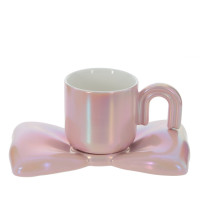 Кружка с блюдцем, 210 мл, L18 W12 H8 см