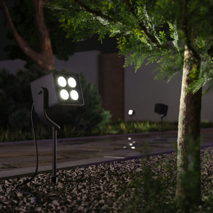 Грунтовый светильник Visor 35142/S черный Elektrostandard