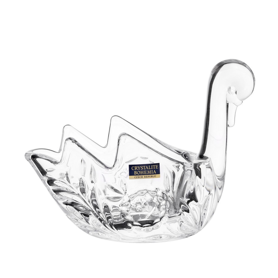 Ваза для конфет 18 cм. "Лебедь "