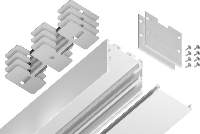 Профиль для светодиодной ленты Illumination GP2550WH Ambrella