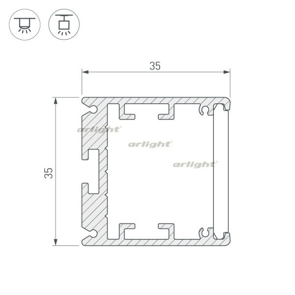 Профиль SL-ARC 026596 Arlight