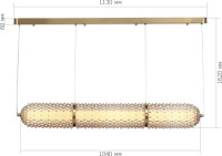 Подвесной светильник Saguaro SL6144.313.01 ST Luce