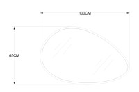 Зеркало настенное в золотой раме с подсветкой Зеркало настенное в золотой раме с подсветкой
