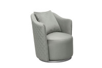 Кресло Verona вращающееся велюровое мятное/хром Кресло Verona вращающееся велюровое мятное/хром