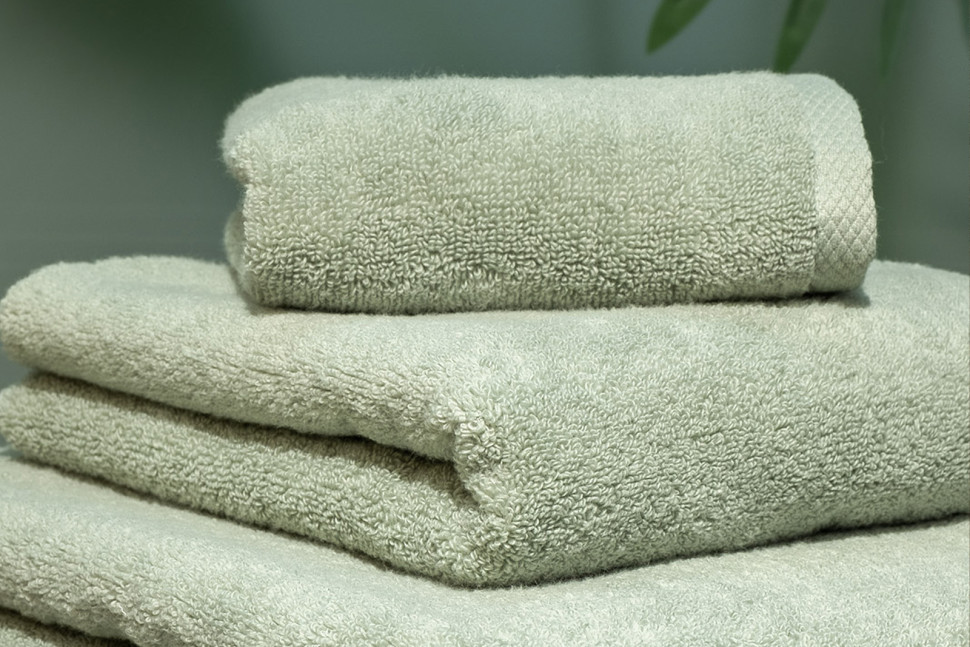 Полотенце "Соло" 50*90 зеленое