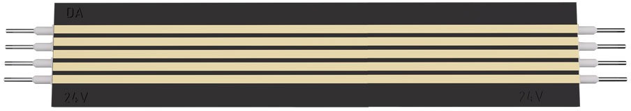 Плата Magic track Electrical Plate 140 DLMX Black Sp Donolux