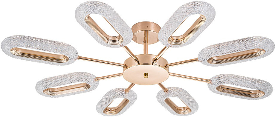 Потолочная люстра Ovale A2489PL-8GO Arte Lamp