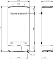 Водонагреватель Ariston ABS VLS EVO WI-FI 100