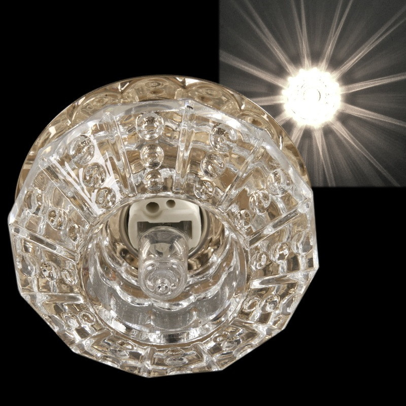 Точечный светильник  8001/T-S G9 GD Sneha