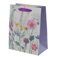 Пакет подарочный S (бумага 210г/м2, блок микс 12шт), L18 W10 H23 см, 4в.