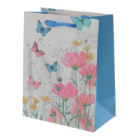 Пакет подарочный S (бумага 210г/м2, блок микс 12шт), L18 W10 H23 см, 4в.