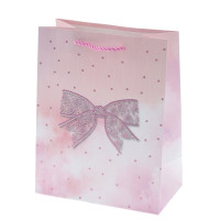 Пакет подарочный S (бумага 210г/м2, блок микс 12шт), L18 W10 H23 см, 4в.