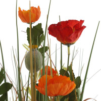 Цветочная композиция, L28 W21 H71 см