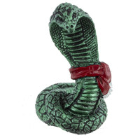 Фигурка декоративная "Змея", L4 W5 H7,5 см, 4в.