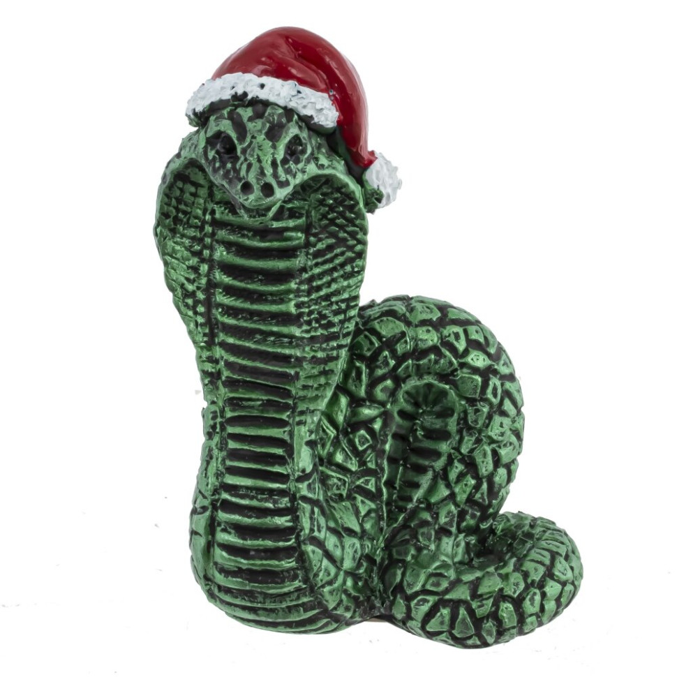 Фигурка декоративная "Змея", L4 W5 H7,5 см, 4в.