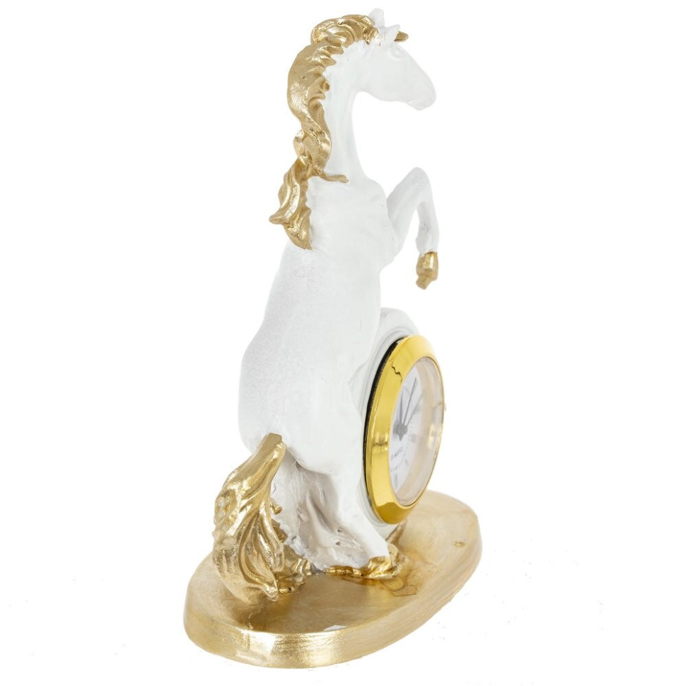 Фигурка декоративная "Лошадь" с часами (LR41x1), L8,, L8,5 W5 H12 см