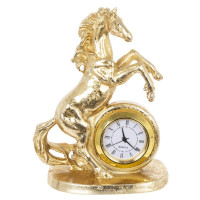 Фигурка декоративная "Лошадь" с часами (LR41x1), L8,, L8,5 W5 H12 см