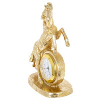 Фигурка декоративная "Лошадь" с часами (LR41x1), L8,, L8,5 W5 H12 см