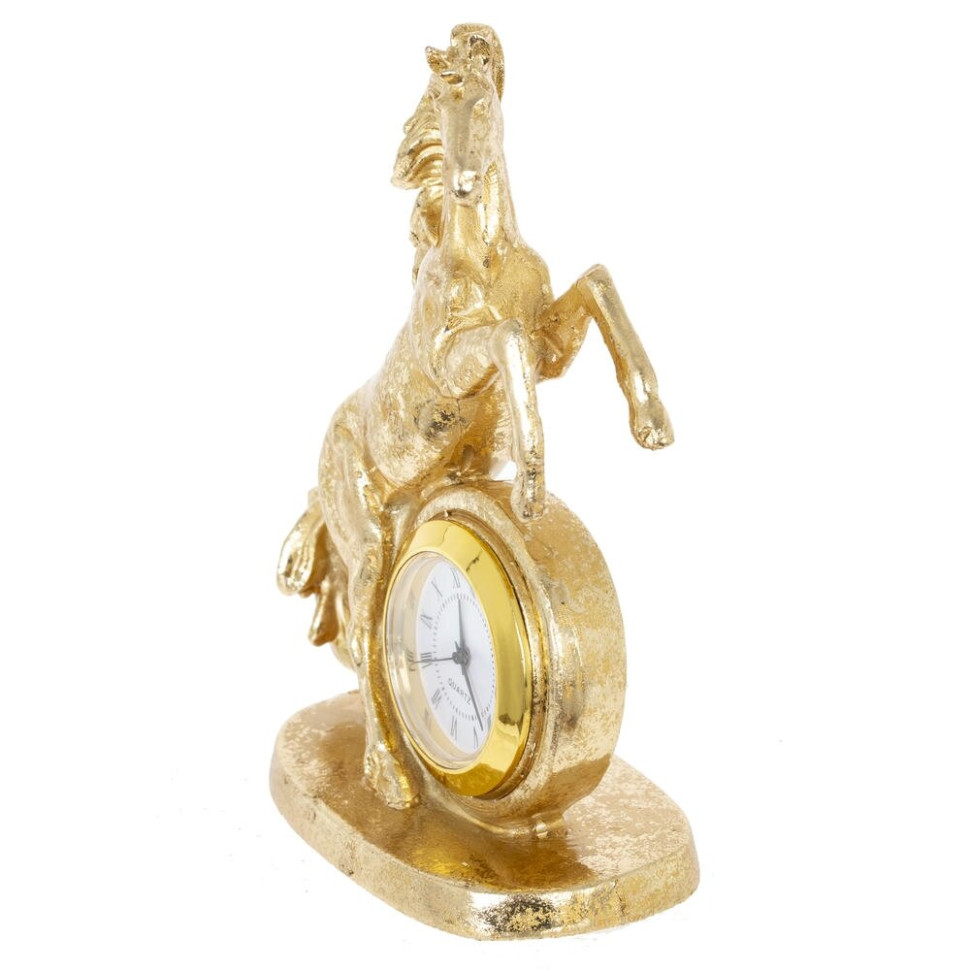 Фигурка декоративная "Лошадь" с часами (LR41x1), L8,, L8,5 W5 H12 см