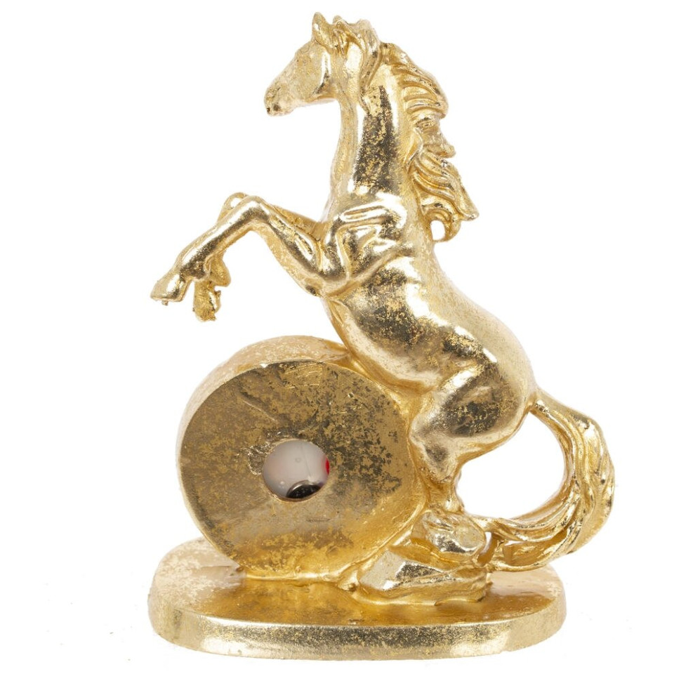 Фигурка декоративная "Лошадь" с часами (LR41x1), L8,, L8,5 W5 H12 см