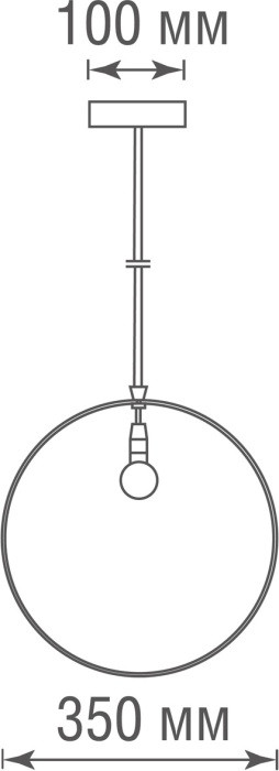 Подвесной светильник Forma S111016/1C Donolux