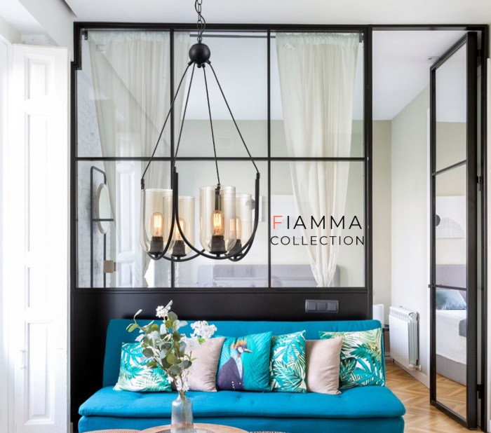 Подвесная люстра Fiamma VL5812P04 Vele Luce