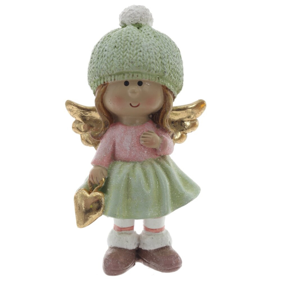 Фигурка декоративная "Ангел",  L5,5 W4,5 H11 см, 2в.
