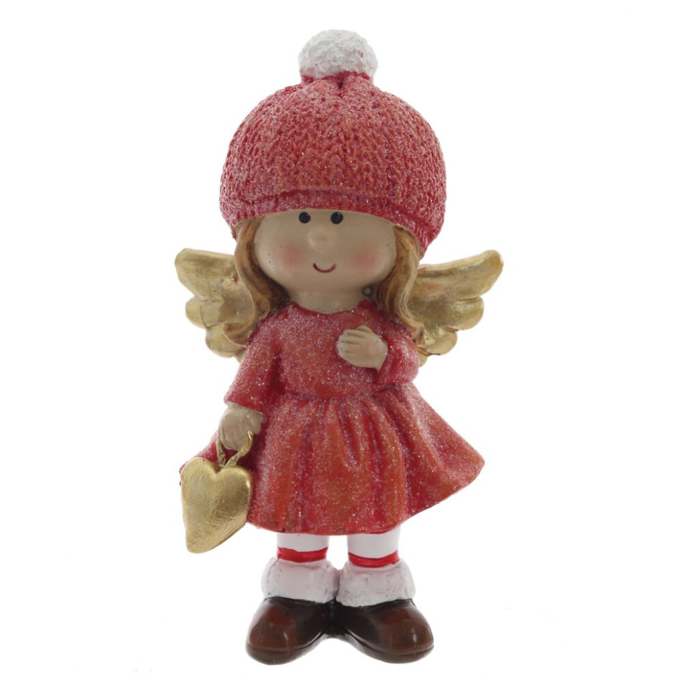 Фигурка декоративная "Ангел",  L5,5 W4,5 H11 см, 2в.