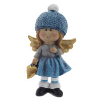 Фигурка декоративная "Ангел",  L5,5 W4,5 H11 см, 2в.