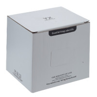 Кружка с крышкой и ложкой, 450 мл, L14 W11 H10,5 см