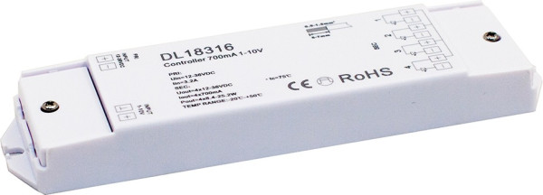 Контроллер  DL18316/controller 700mA 1-10V Donolux
