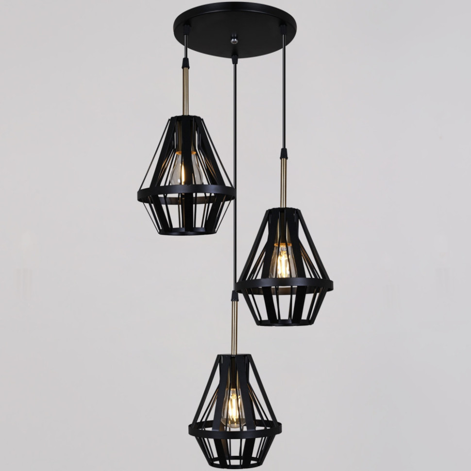 Подвесной светильник  05586-0.9-03 BK Reluce