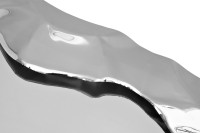 Зеркало в объемной металлической раме Зеркало в объемной металлической раме