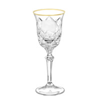 Набор бокалов 90мл.6шт."Роза Голд"