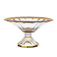 Ваза для фруктов н/н 34см."Doge" Lilit Golden Embossed+G