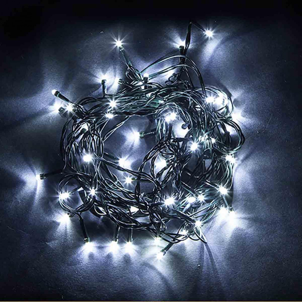 Светодиодная гирлянда Feron Линейная 230V 5000K холодный белый с мерцанием CL05 32305