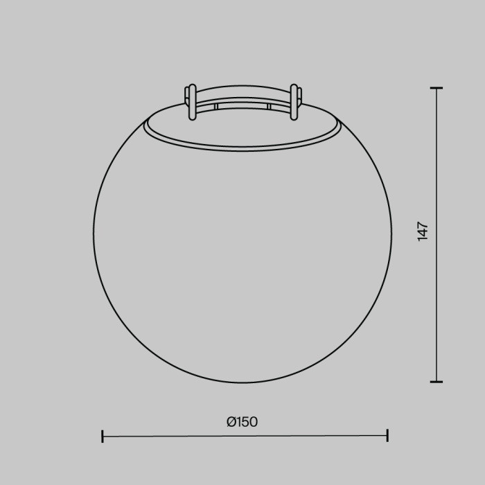 Трековый светильник Luna TR125B-10W3K-B Maytoni