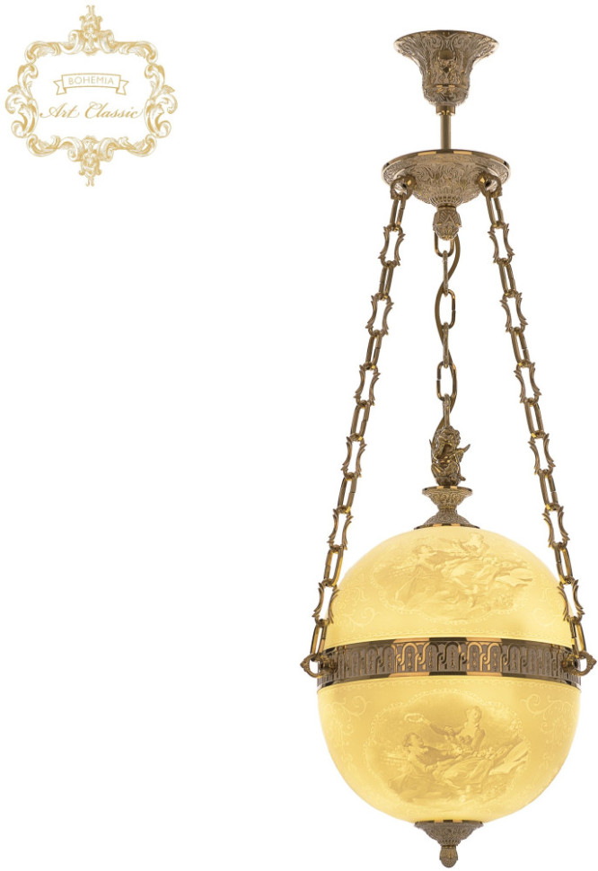 Подвесной светильник 34.10 34.1000P.30.GW.Pair.FA3M Art Classic