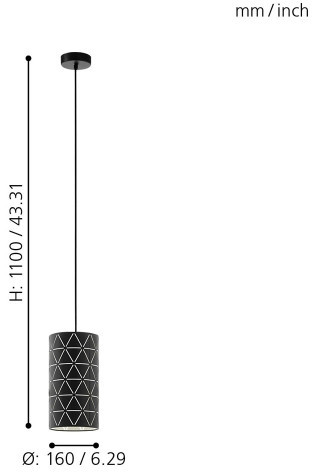 Подвесной светильник Ramon 98352 Eglo
