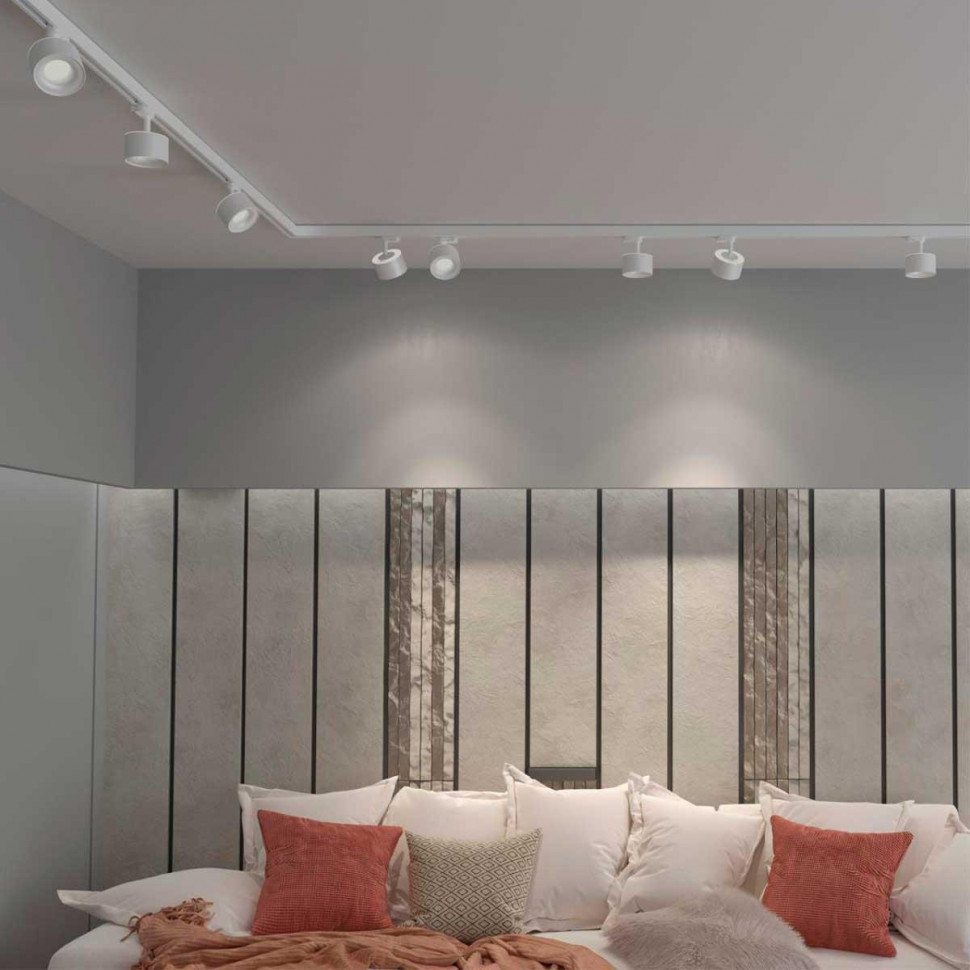 Трековый трехфазный светодиодный светильник Novotech Port Giro 358976