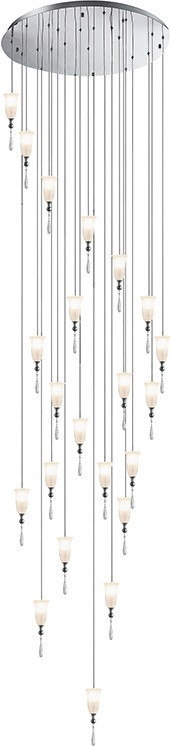 Подвесной светильник 4800 4812+10/S chrome Newport