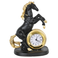 Фигурка декоративная "Лошадь" с часами (LR41x1), L8,, L9 W5 H12 см