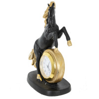 Фигурка декоративная "Лошадь" с часами (LR41x1), L8,, L9 W5 H12 см