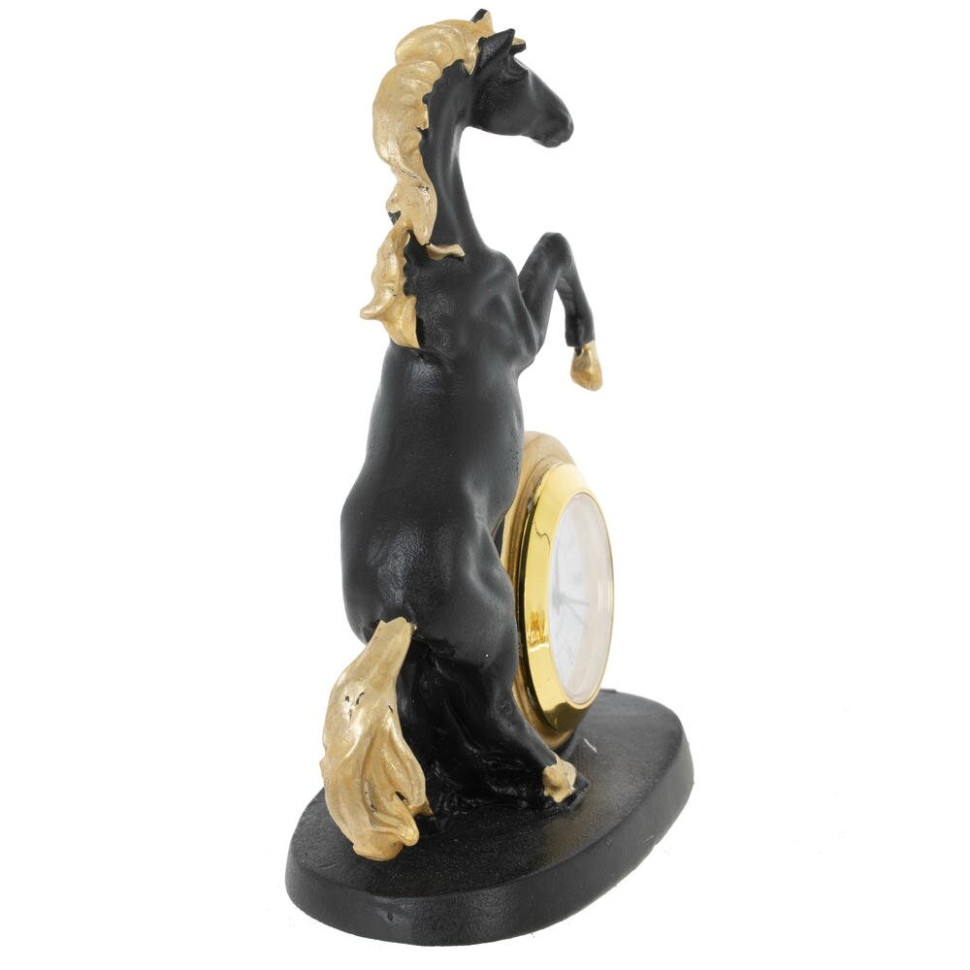 Фигурка декоративная "Лошадь" с часами (LR41x1), L8,, L9 W5 H12 см