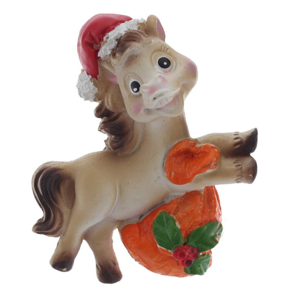 Магнит "Лошадка", L5 W2 H7 см, 4в.